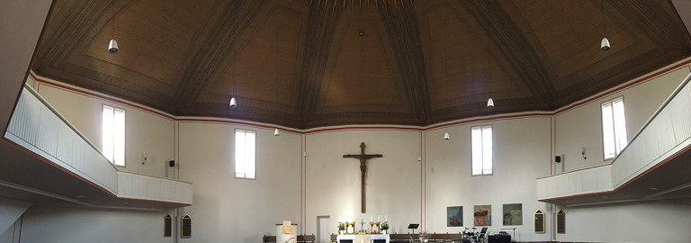 Lutherkirche Innenraum headerhintergrund